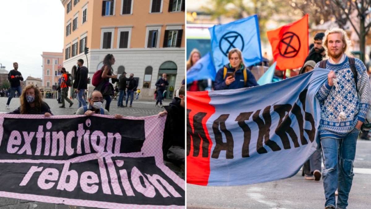 Klimataktivisterna i gruppen Extinction Rebellion är ansvariga för dagens protester vid flygplatser runt om i landet.